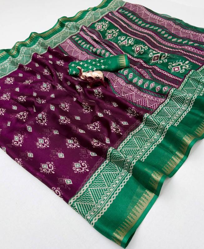 Vastrangan viraz patola printed direct saree